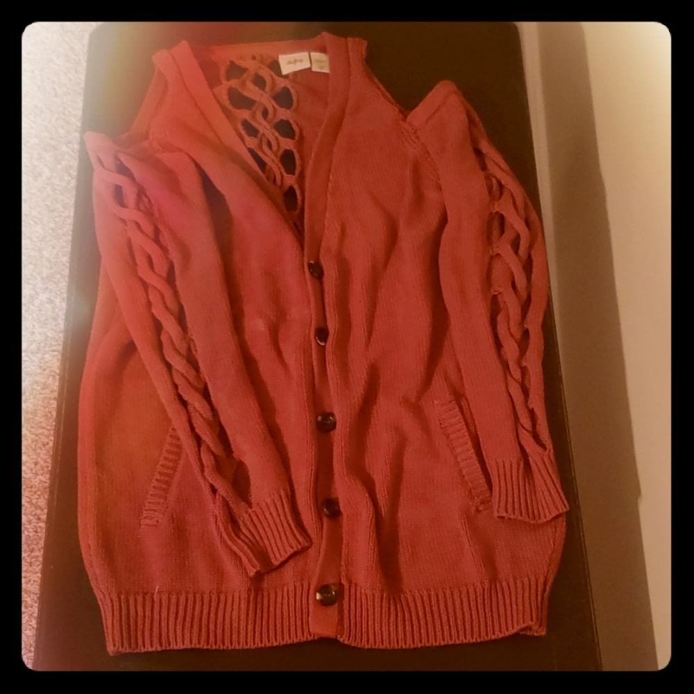 NWOT buckle Daytrip cutout sweater